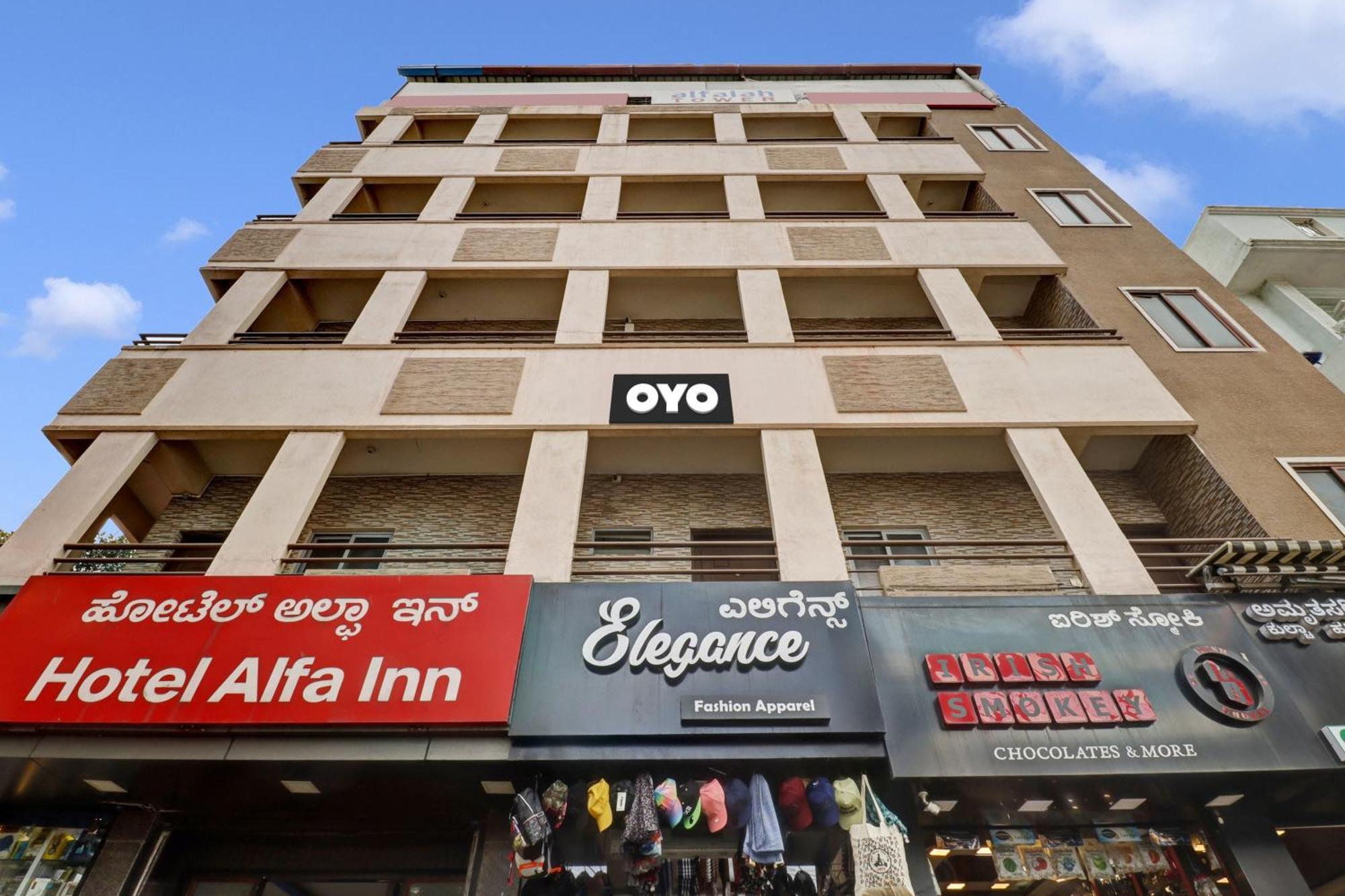 Hotel O Alfa Inn Bangalore Exterior foto
